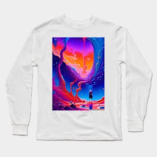 abstract Long Sleeve T-Shirt